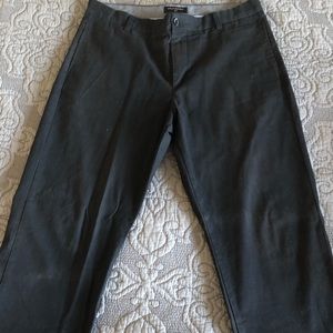 Black Chino Banana Republic Pants